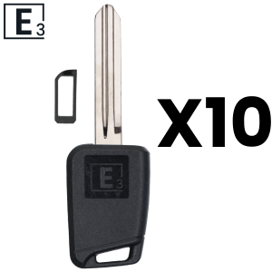 E3 Solid Key Shell - Mechanical HY15 HY-13D Hyundai Kia Mechanical Key Pack Of 10