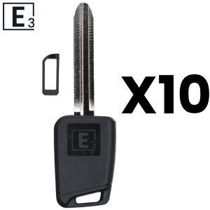 E3 Solid Key Shell – Mechanical Toyota TR47 X217 Mechanical Key TOYO-15E Pack Of 10