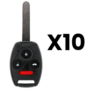 Honda 4 Button Remote Head Key Fcc MLBHLIK-1T Pn 35118-TE0-A10 Pack Of 10