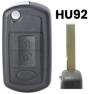 1997-2011 Land Rover 3 Button Flip Key Fcc NT8-15K6014CFFTXA Chip 46 (K4L)