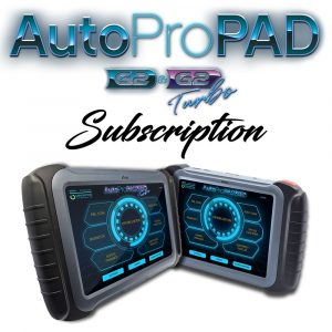 AutoProPAD G2G2 Turbo ﻿Updates, Support And Extended Warranty Subscription