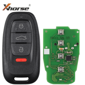 Xhorse VVDI 754J Smart Key for Audi 315MHZ433MHZ868MHZ A6L Q5 A4L A8L with Key Shell XSADJ1EN