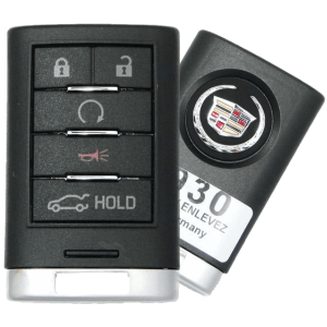 2013-2014 Cadillac ATS XTS 5 Button Smart Key Proximity Fcc NBG009768T Pn 22856930 (OEM)