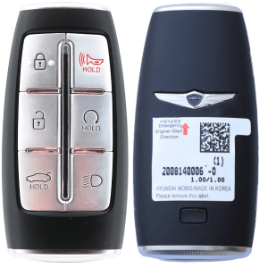 2021-2022 Hyundai Genesis G70 6 Button Smart Key Fcc TQ8-FOB-4F36 Pn 95440-AR000 (OEM)