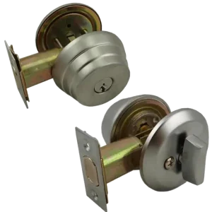 Maxtech Single Cylinder Heavy Duty Deadbolt With Thumb Turn Satin Chrome US26D SC1