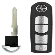 2014-2019 Scion IA 4-Button Smart Key Fob FCC WAZSKE13D01 Part number 89904-WB003 89904WB003 (OEM)