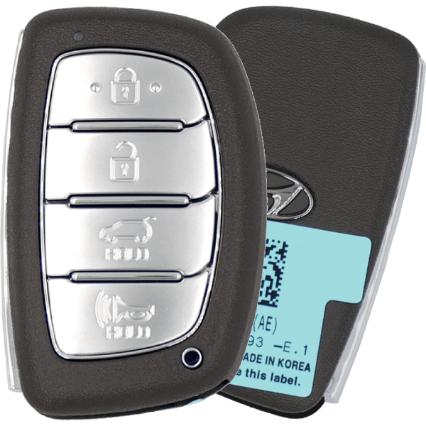 Hyundai-Ioniq-4-Button-Proximity-Smart-Key-Fcc-TQ8-FOB-4F11-Pn-95440-G2500-2.png 2019-2022 Hyundai 4-Button Smart Key Fob FCC TQ8-FOB-4F11 Part number 95440-G2500 (OEM) - Image 1