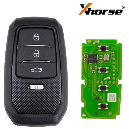 Xhorse Toyota XM38 Smart Key 4D 8A 4A All In One With Key Shell Supports Rewrite XSTO01EN