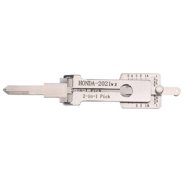 LISHI - HONDA2021 Honda 2021 Models 5 Cuts 2 in 1 Reader & Decoder