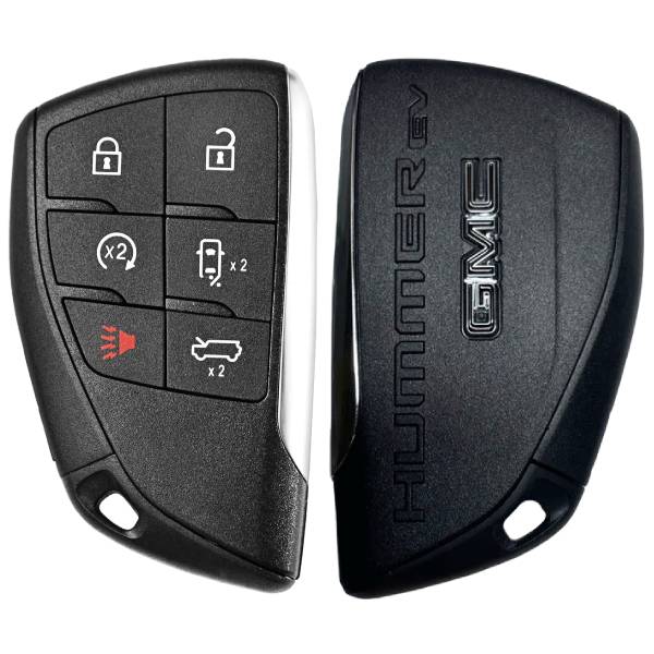 2022-2024 GMC Hummer EV 6 Button Smart Key Fob FCC YG0G21TB2 YGOG21TB2 HUFGM2718 Part number 13542579 (OEM)