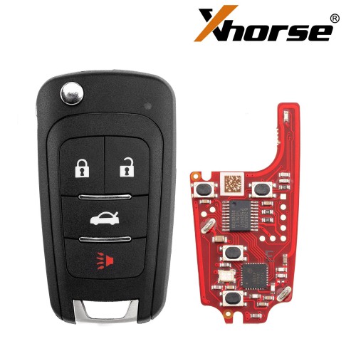 Xhorse Universal Wireless Flip Remote Key 2nd Generation Buick Style XNBU21EN (New Version of XNBU01EN)