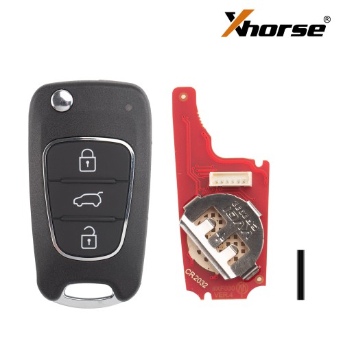 Xhorse VVDI Key Tool VVDI2 Wire Remote Key 3 Button KIA Style XKHY22EN