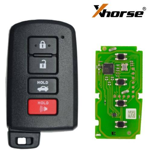Xhorse Toyota XM38 Smart Key 4D 8A 4A All In One With Key Shell Supports Rewrite XSTO01EN