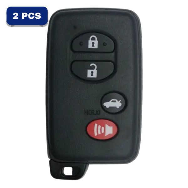 2013-2015 Subaru 4-Button Smart Key Fob FCC HYQ14ACX Part number 88835-CA060 88835CA060 88835-SG040 88835SG040 (AFTERMARKET) Pack Of 2