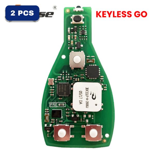 Xhorse Mercedes Benz FBS3 Smart Key Keless Go PCB Keyless Entry W204/207/212/164/166/221 315 433MHz Pack Of 2