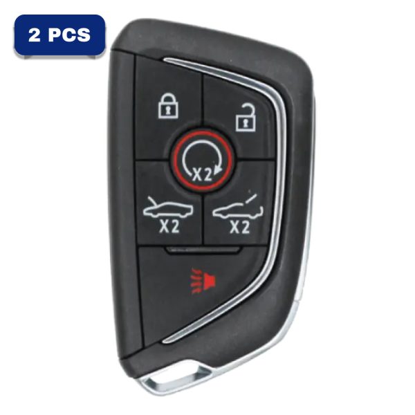 2020-2022 Chevrolet 6-Button Smart Key Fob FCC YG0G20TB1 Part number 13536982 13538850 (AFTERMARKET) Pack Of 2