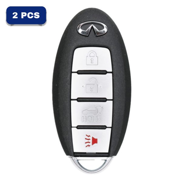 Infiniti Proximity 4 Button Smart Key Prox Fcc CWTWBU624 Pn 285E3-ZQ31B Pack Of 2