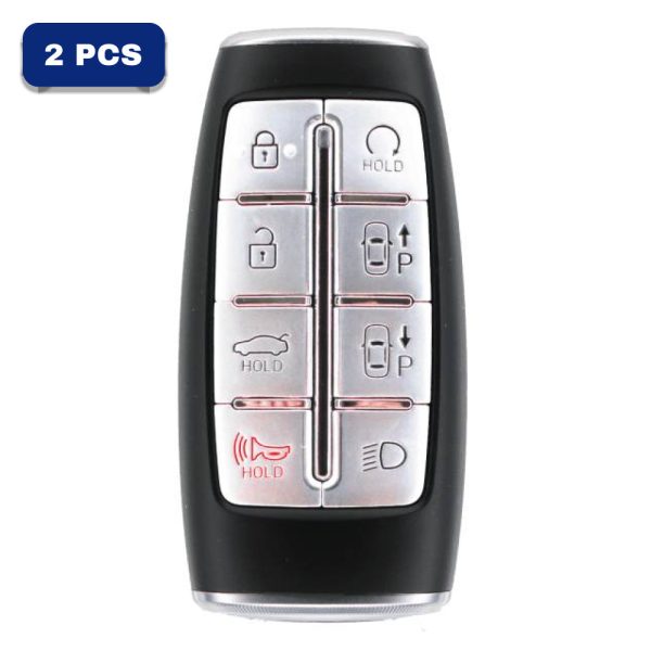 2021 Hyundai Genesis GV80 8 Button Proximity Smart Key Fcc TQ8-FOB-4F35 Pn 95440-T6010 95440T6010 (AFTERMARKET) Pack Of 2