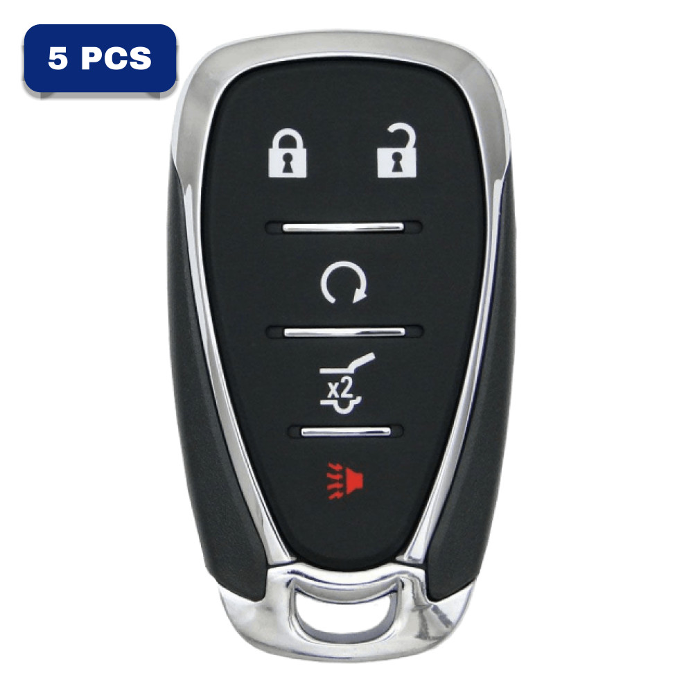 2018-2020 Chevrolet 5-Button Smart Key Fob FCC HYQ4EA Part number 13584514 (AFTERMARKET) Pack Of 5 2018-2020 Chevrolet 5-Button Smart Key Fob FCC HYQ4EA Part number 13584514 (AFTERMARKET) Pack Of 5