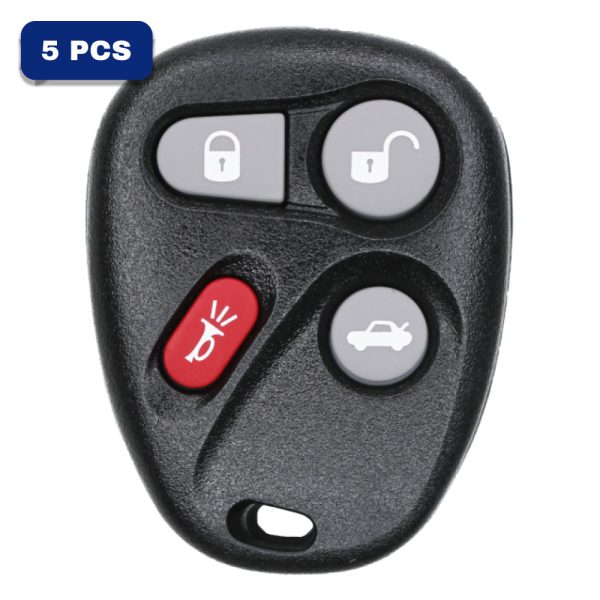 GM 4-Button Keyless Entry Remote – 25695954 / 25695955 – FCC KOBLEAR1XT Pack Of 5