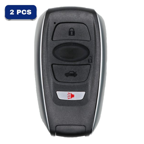 2014-2020 Subaru 4-Button Smart Key Fob FCC HYQ14AHC Part number 88835-AL04A 88835-AL04B (AFTERMARKET) Pack Of 2