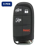 2022-2023 Ram 4-Button Smart Key Fob FCC M3N-40821302 Part number 60977653 7FF24LXHAB (AFTERMARKET) Pack Of 5