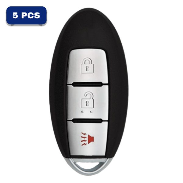 2007-2015 Nissan 3-Button Smart Key Fob FCC CWTWBU729 Part number 285E3-EM30D (AFTERMARKET) Pack Of 5