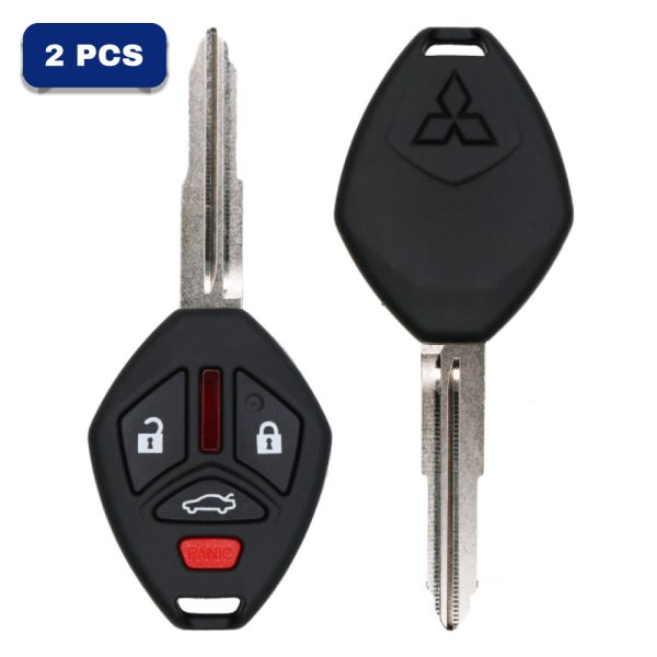 Mitsubishi 4 Button Remote Head Key – FCC OUCG8D-625M-A – Chip Philips ID46 MITS – PN 6370A477 Pack Of 2