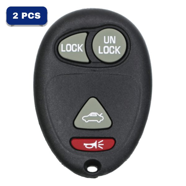 4 Button Remote Fcc L2C0007T Pn 10335582-88 Pack Of 2