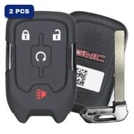 2017-2022 GMC 4-Button Smart Key Fob FCC HYQ1EA Part number 13584513 (OEM) Pack Of 2