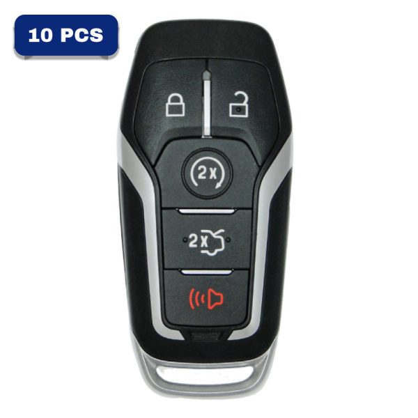 2013-2020 Ford Lincoln 5-Button Smart Key Fob FCC M3N-A2C31243300 Part number 164-R7989 (AFTERMARKET) Pack Of 10