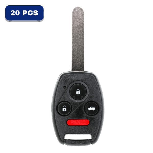 2003-2007 Honda 4-Button Keyless Remote Head Key Fob FCC OUCG8D-380H-A Part number 35118-SDA-A11 (AFTERMARKET) Pack Of 20