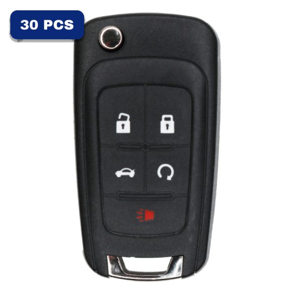 5 Button Remote Flip Key For GM Fcc OHT01060512 Pn 5924369 Pack Of 30