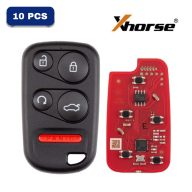 Xhorse VVDI Key Tool VVDI2 Wire Remote Key Honda Style XKHO23EN Pack Of 10