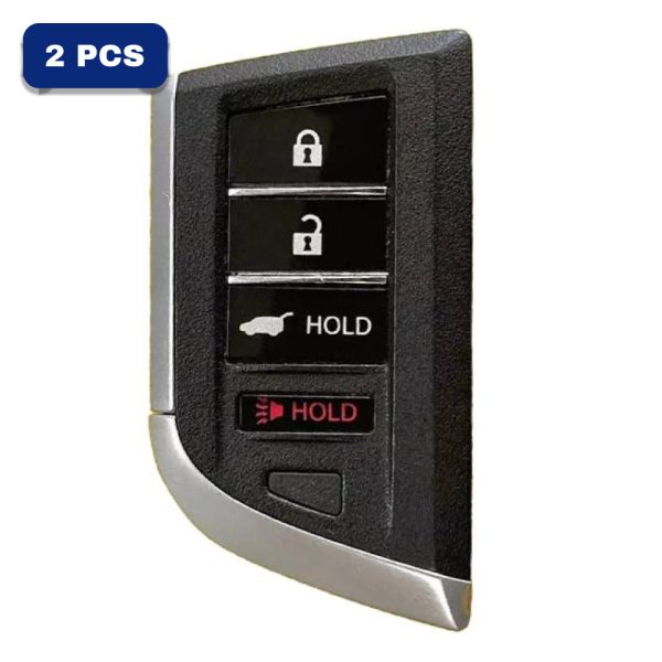 2022-2024 Acura 4-Button Smart Key Fob FCC KR5TP-2 KR5TP2 Part number 72147-TJB-A21 Driver 1 (AFTERMARKET) Pack Of 2