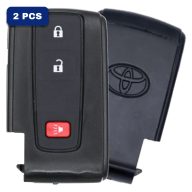 Toyota 3 Button Remote Slot Key Fcc MOZB21TG Pn 89070-47180 Pack Of 2