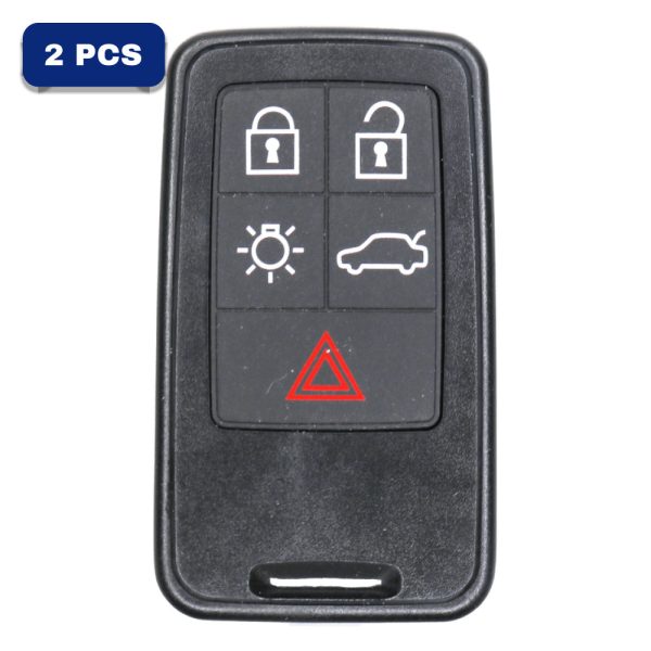 2007-2018 Volvo 5-Button Smart Key Fob FCC KR55WK49264 Part number 30659637 30659607 30659549 (AFTERMARKET) Pack Of 2