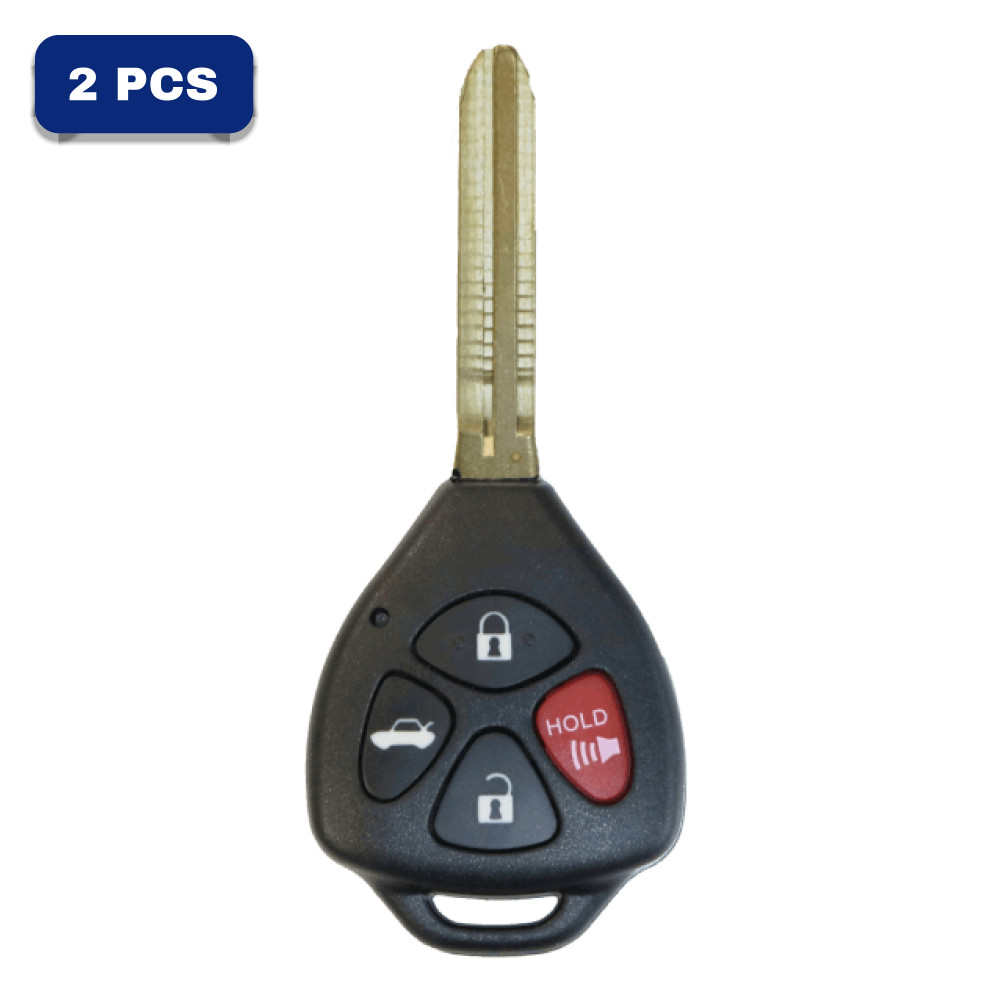 Toyota Camry 2010–2011 4-Button Remote Head Key FCC HYQ12BBY G Chip – PN 06231 Pack Of 2 Toyota Camry 2010–2011 4-Button Remote Head Key FCC HYQ12BBY G Chip – PN 06231 Pack Of 2