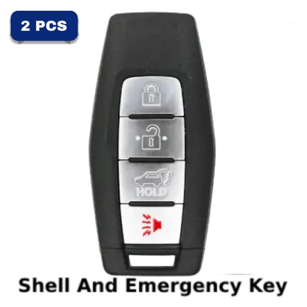 2021-2022 Mitsubishi Outlander 4 Button Smart Key SHELL (K4L) Pack Of 2