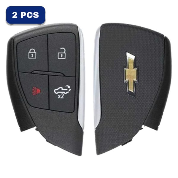 2022-2024 Chevrolet Silverado 4 Button Smart Key Fcc YG0G21TB2 Pn 13548441 (OEM Refurbished) Pack Of 2