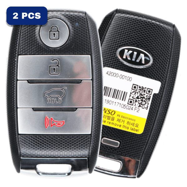 Kia Niro 4 Button Smart Key Fcc TQ8-FOB-4F08 Pn 95440-G5000 Pack Of 2