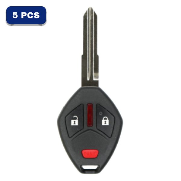 Mitsubishi Endeavor 3-button Remote Head Key – FCC OUCG8D-620M-A – Chip Philips ID46 MITS – PN 6370A364 Pack Of 5
