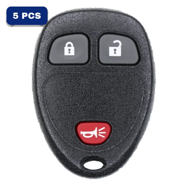 3 Button Keyless Entry Remote Fcc KOBGT04A Pn 15777636 Pack Of 5