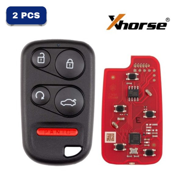 Xhorse VVDI Key Tool VVDI2 Wire Remote Key Honda Style XKHO23EN Pack Of 2