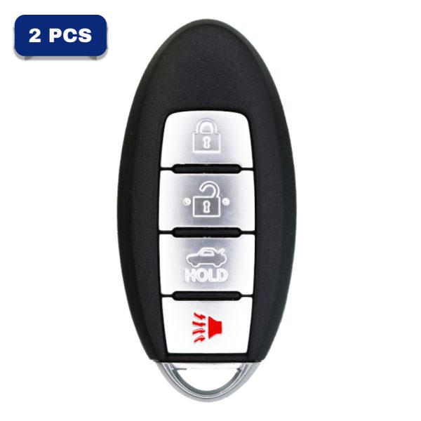 2013-2013 Nissan 4-Button Smart Key Fob FCC CWTWB1U815 Part number 285E3-3AA0A (AFTERMARKET) Pack Of 2