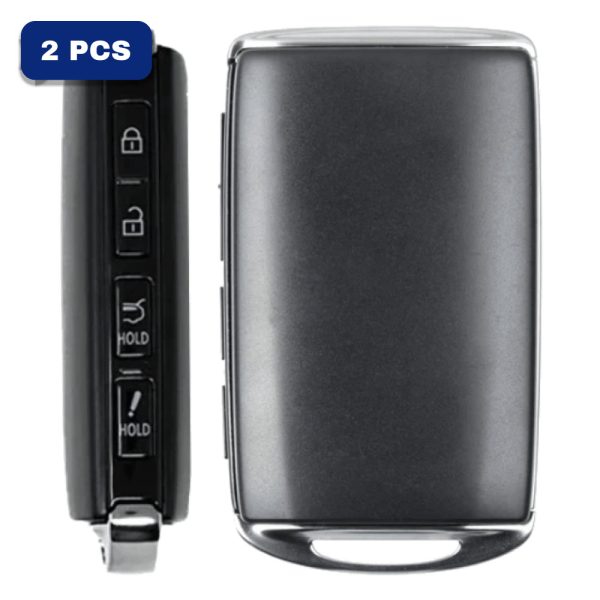 2019-2023 Mazda CX5 CX9 4-Button Smart Key Fob FCC WAZSKE13D03 Part number TAYB-67-5DY TAYB-67-5DYB TAYB-67-5DYA Hitag Pro 49 Chip (AFTERMARKET) Pack Of 2