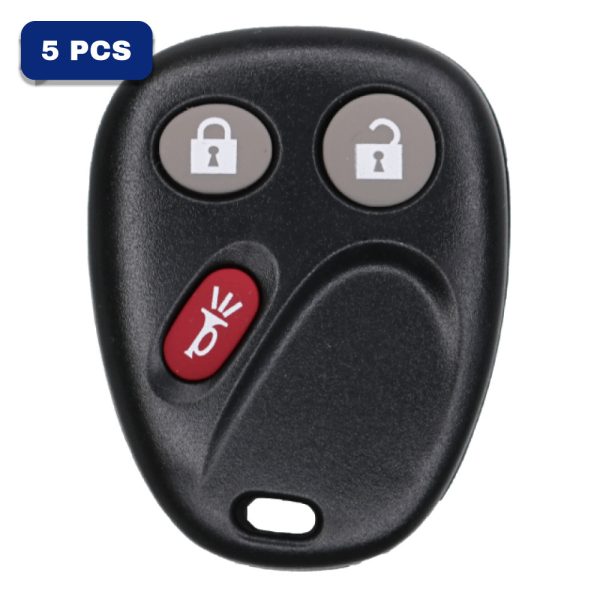 GM 3-Button Keyless Entry Remote – 21997127 – FCC LHJ011 Pack Of 5